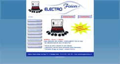 Desktop Screenshot of electrofisicos.cl